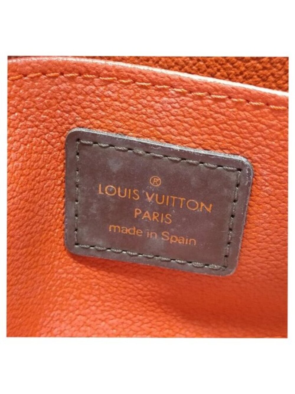 Authentic Louis Vuitton Damier Ebene Cosmetic Pouch PM Makeup Bag LV - Picture 15 of 16